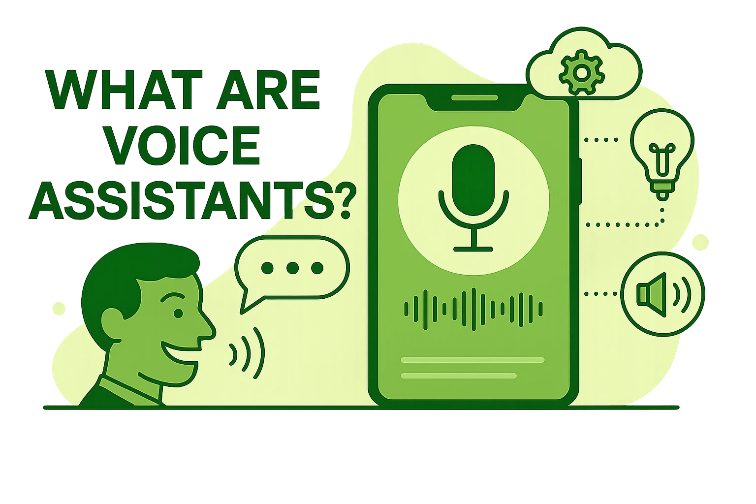 Voice assistant interface concept